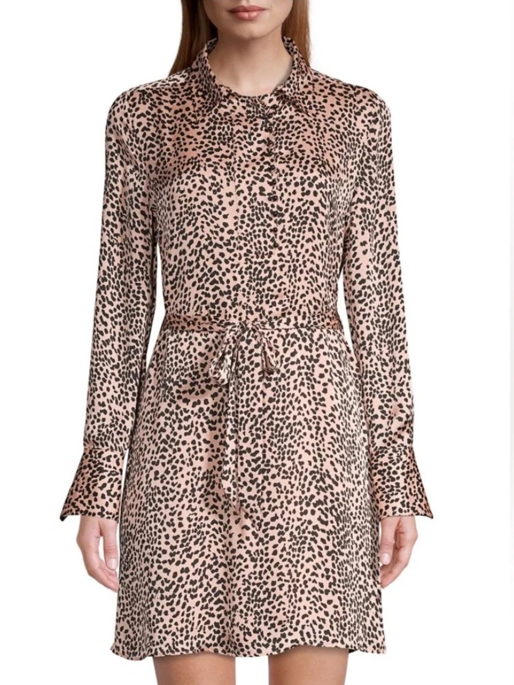 EQUIPMENT Temera Mini Shirt Dress Size L NWT